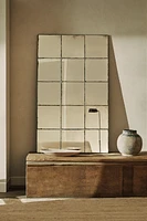 MIROIR MURAL EFFET ANTIQUE