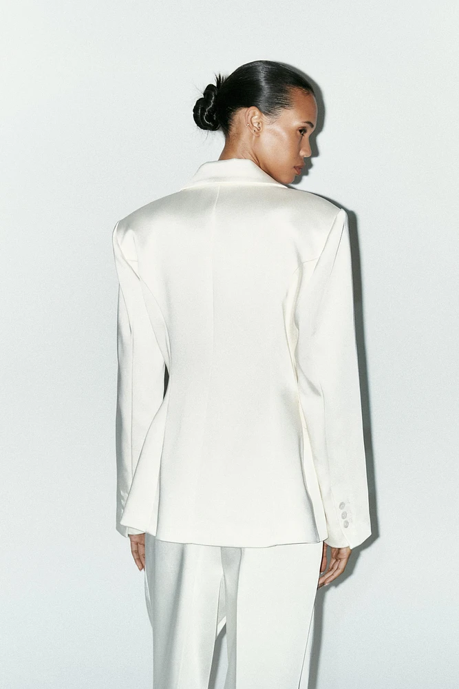 VESTE SATINÉE