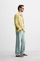 CONTRASTING STRIPED SHIRT
