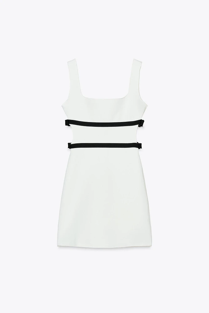 STRETCH TIE DRESS