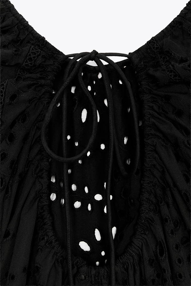 BLOUSE BRODERIES PERFORÉES ZW COLLECTION