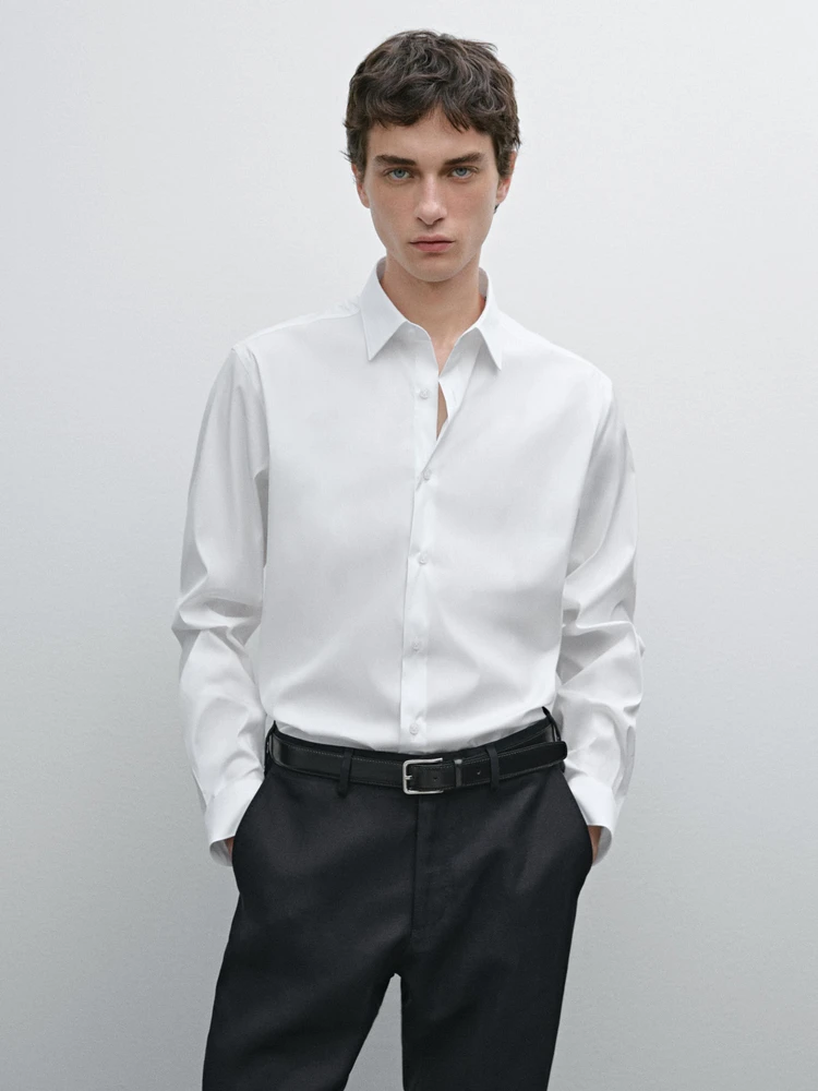 Chemise slim fit stretch