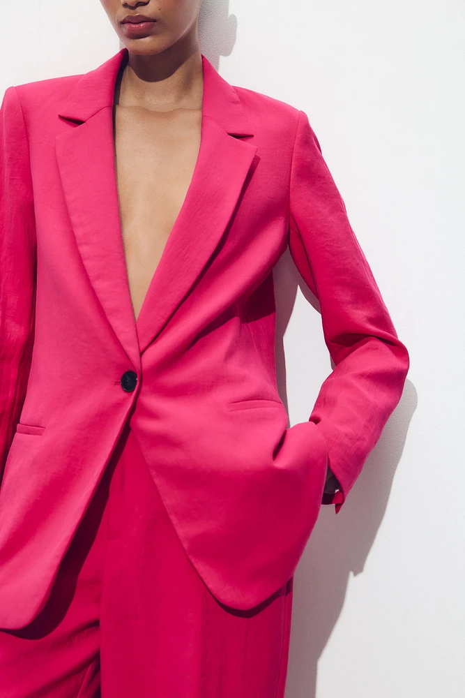 BLAZER EFFET PLISSÉ