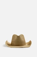 RAFFIA HAT