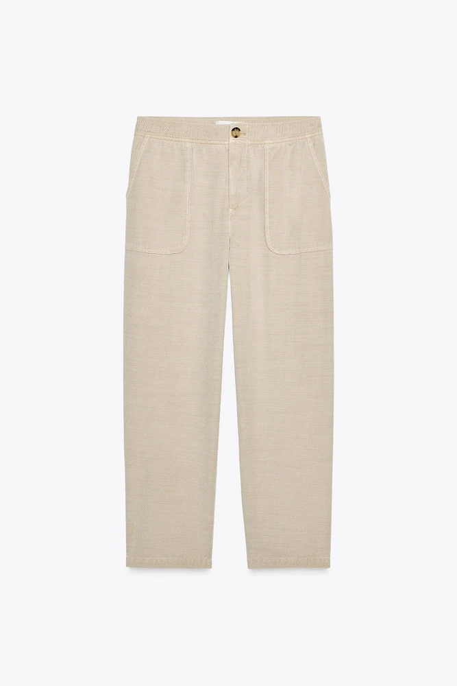 PANTALON TAILLE ÉLASTIQUE