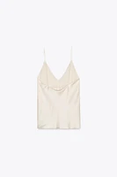 LIMITED EDITION SATIN EFFECT CAMISOLE