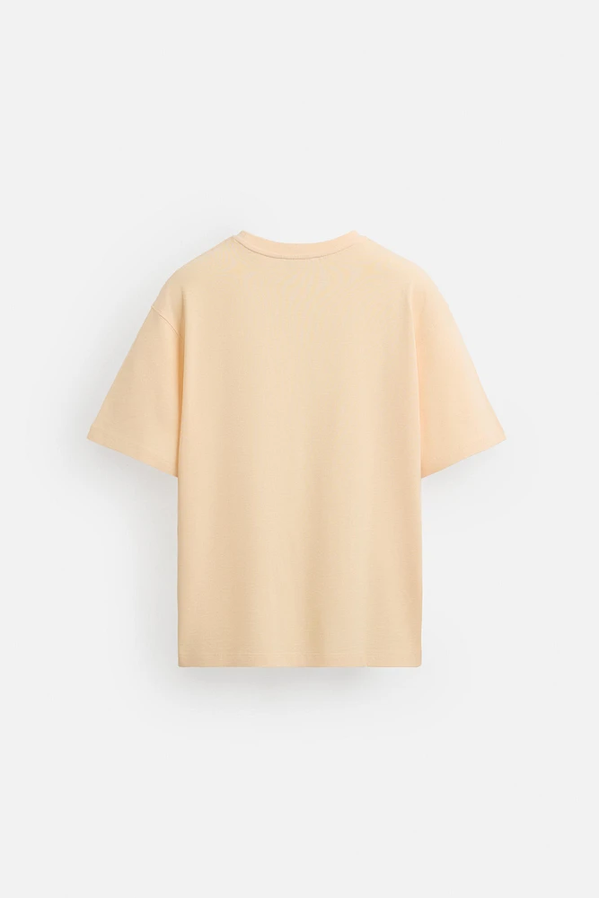 T-SHIRT IMPRIMÉ CONTRASTE