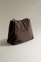 TECHNICAL FABRIC TOTE BAG