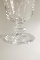 VERRE À VIN RECYCLABLE MOTIF