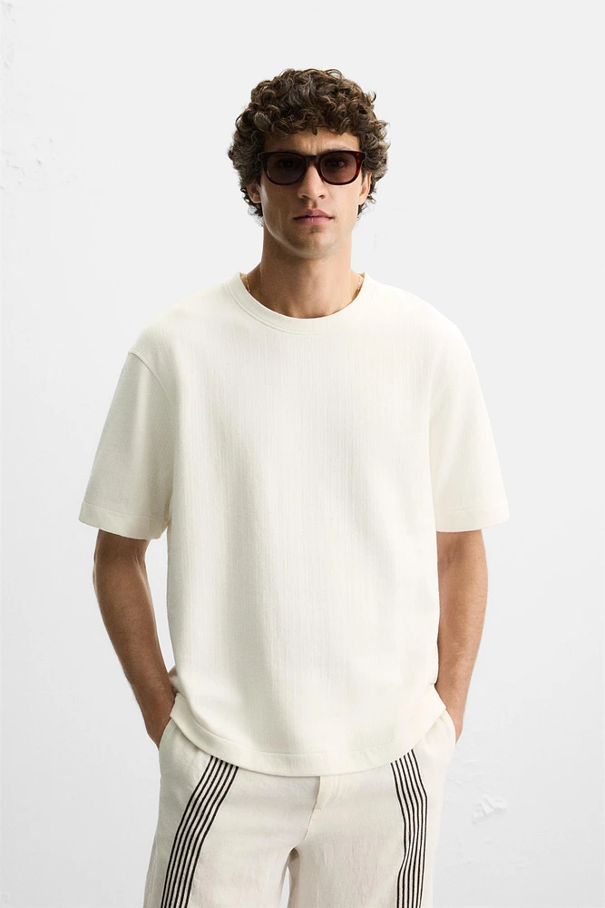 SWEAT COUPE REGULAR STRUCTURÉ