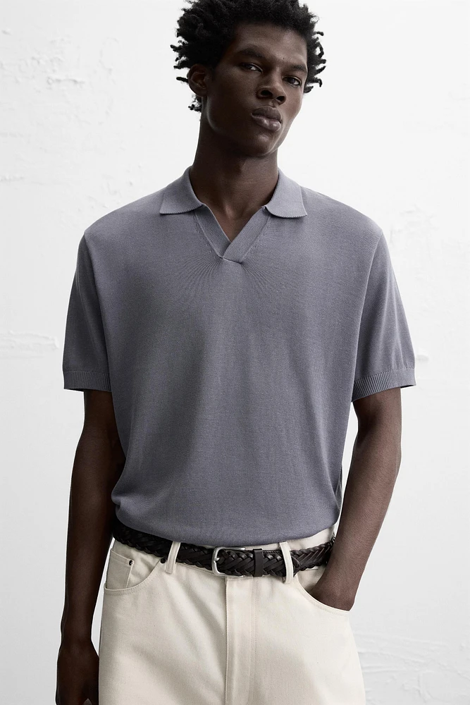POLO EN MAILLE