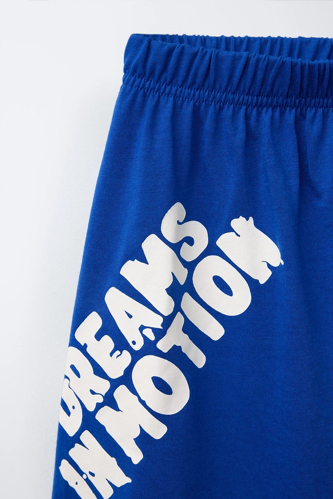6-14 ANS/ PYJAMA T-SHIRT ET BERMUDA VOITURES