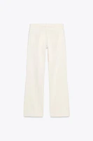 JEAN ZW COLLECTION FLARE TAILLE NORMALE NŒUDS
