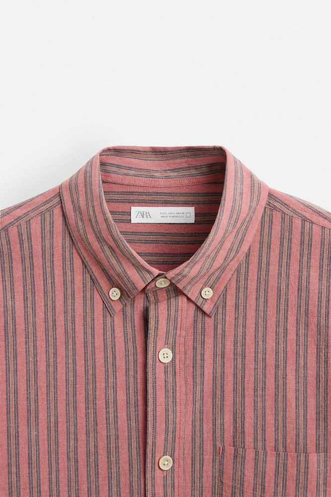 STRIPED POCKET SHIRT