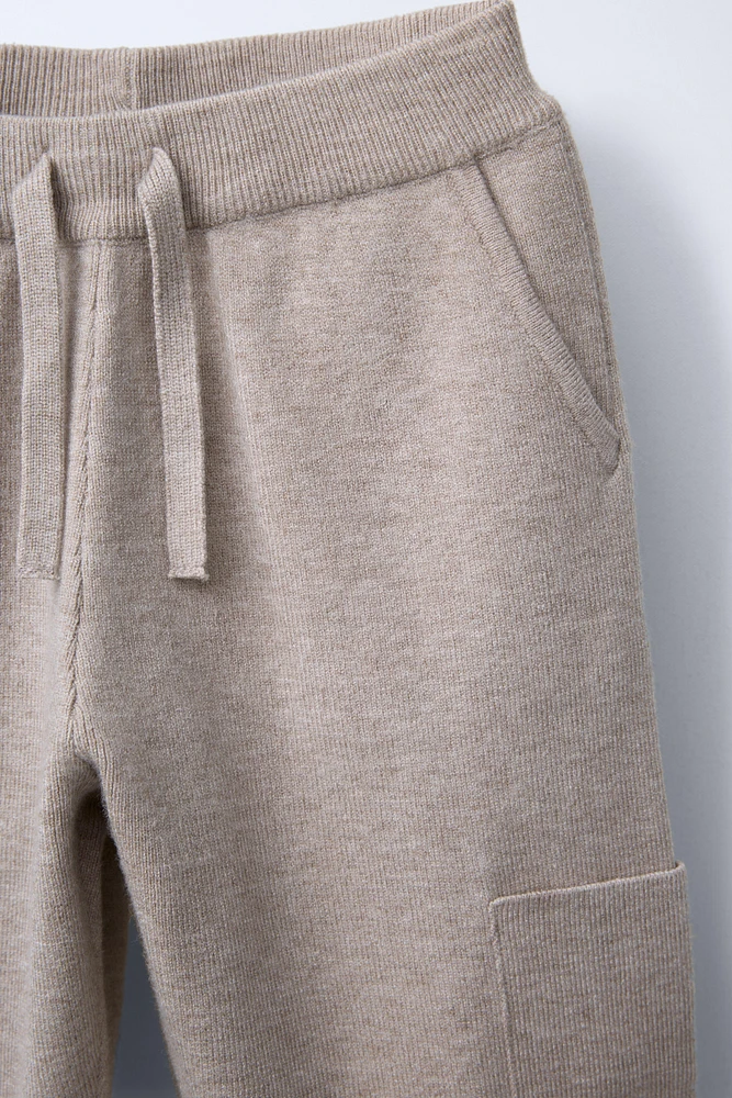 KNIT JOGGER PANTS