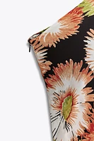 ZW COLLECTION ASYMMETRIC PRINT DRESS