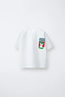 T-SHIRT À IMPRIMÉ POMME