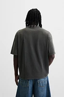 T-SHIRT DÉLAVÉ IMPRIM