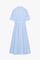 ZW COLLECTION POPLIN SHIRT DRESS