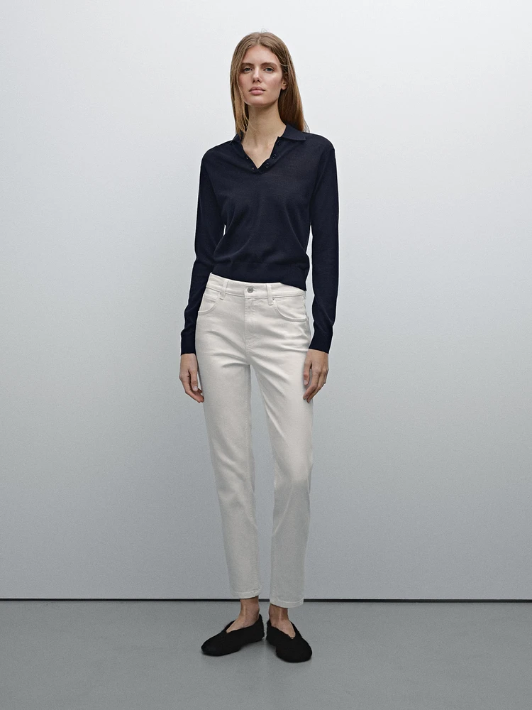 Jean slim mid-rise
