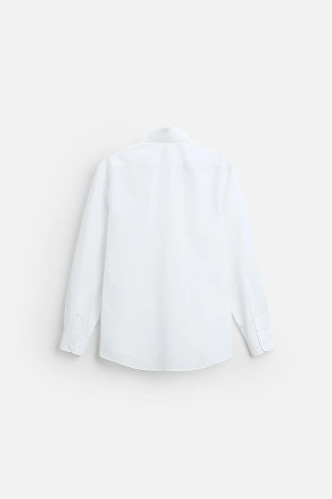 CHEMISE STRUCTURÉE EN COTON