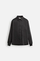 CHEMISE À IMPRIMÉ GÉOMÉTRIQUE ÉDITION LIMITÉE