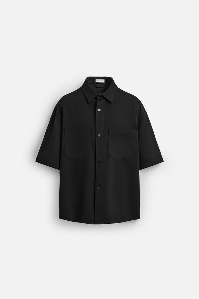 STRETCH OVERSHIRT