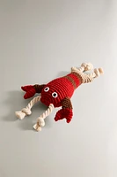 CROCHET LOBSTER PET TOY