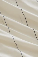 STRIPED DUVET COVER