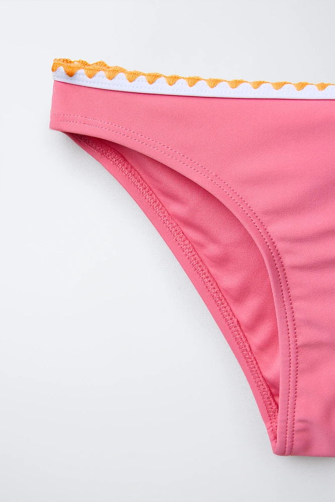 6-14 ANS/ BIKINI BRODÉS