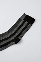 TWO-PACK OF SHIMMER SOCKS