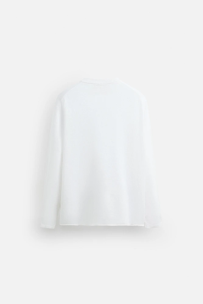 PULL LÉGER 100 % CHANVRE