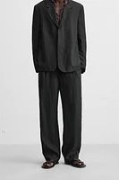 100% LINEN SUIT PANTS