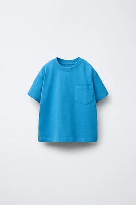 PLAIN POCKET T-SHIRT