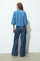 STRIPED LINEN SHIRT