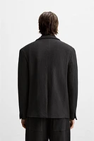 VISCOSE - WOOL SUIT JACKET