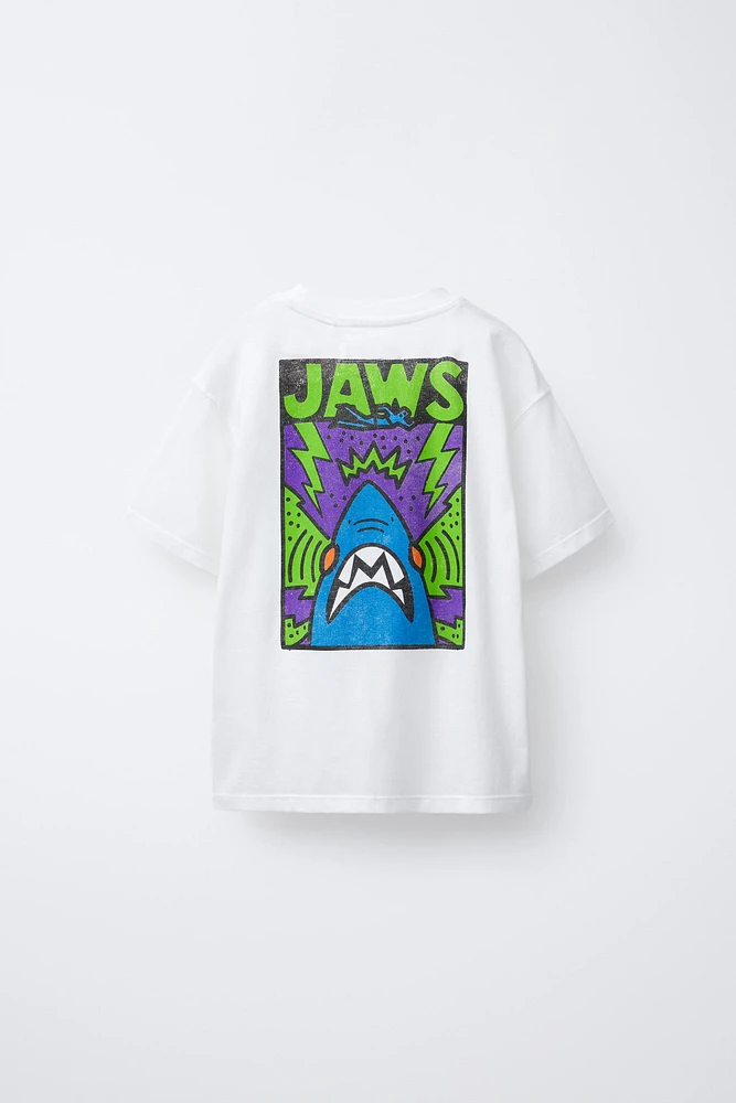 T-SHIRT PELICULA JAWS © 50TH ANNIVERSARY