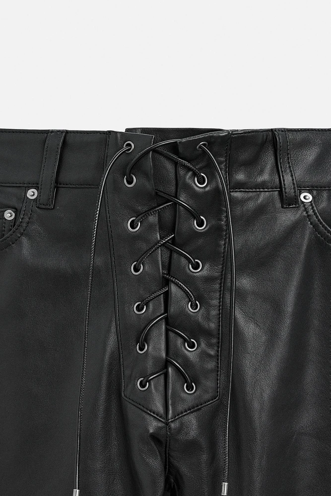 PANTALON EN CUIR ÉDITION LIMITÉE