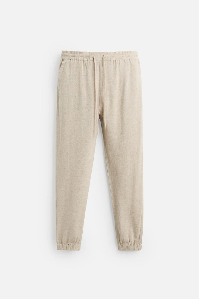 PANTALON REGULAR FIT VISCOSE - LIN