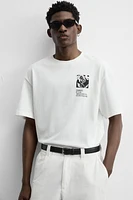 TEXTURE PRINT T-SHIRT