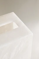 ALABASTER TISSUE BOX