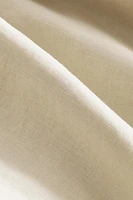 DRAP-HOUSSE LIN LAVÉ | 30 CM DE HAUT (140 GXM²)