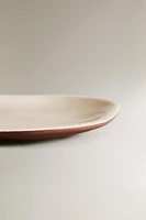 IRREGULAR STONEWARE SIDE PLATE