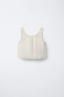 RIBBED T-SHIRT AND HEAVY BERMUDA SET