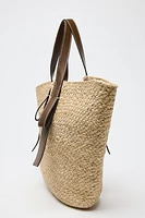 WOVEN SHOPPER BAG