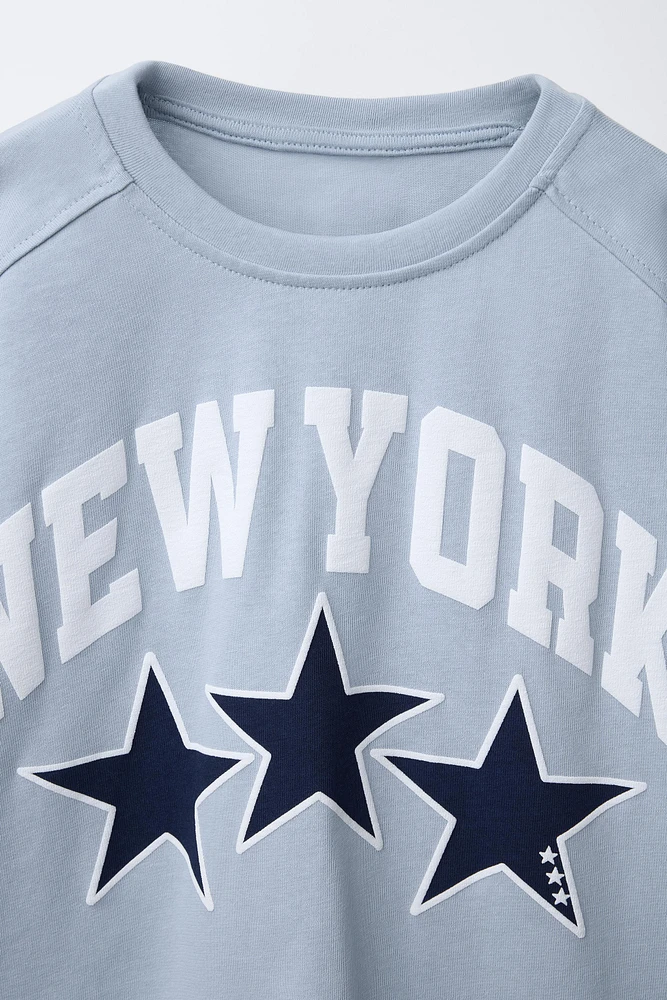 TEXT PRINT T-SHIRT