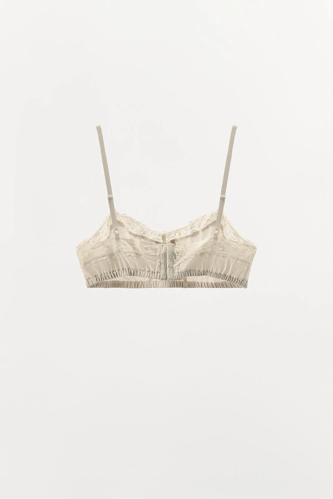 TOP BRALETTE DENTELLE