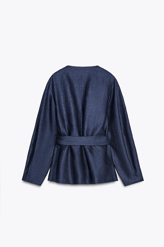 KIMONO 100 % LIN ZW COLLECTION LIMITED EDITION