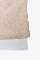 DOUBLE ASYMMETRIC T-SHIRT
