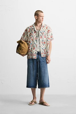 CHEMISE À IMPRIMÉ FLORAL